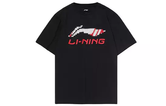 Футболка мужская черная Lining, черный