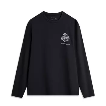 Футболка мужская черная Lining, черный