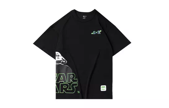 Футболка мужская черная Lining, черный