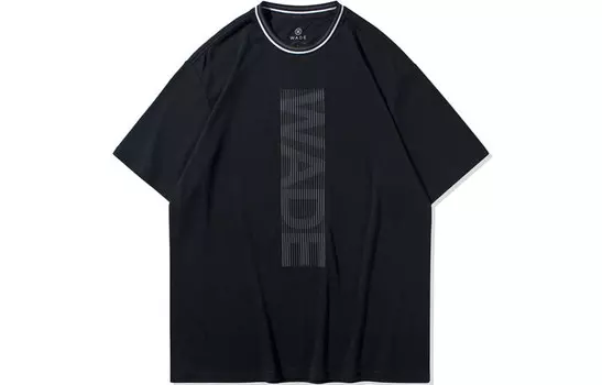 Футболка мужская черная Lining, черный