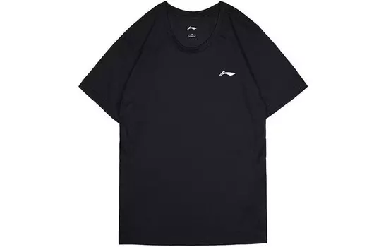 Футболка мужская черная Lining, черный