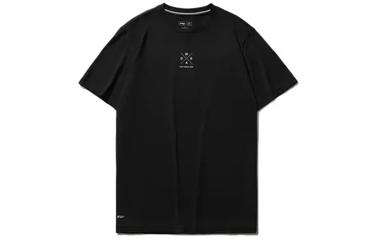 Футболка мужская черная Lining, черный