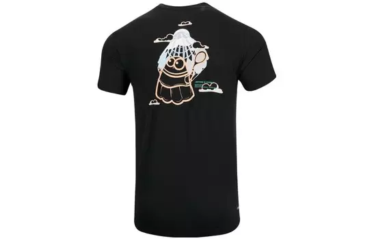 Футболка мужская черная Lining, черный