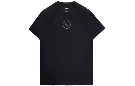 Футболка мужская черная Lining, черный
