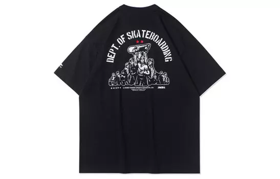 Футболка мужская черная Lining, черный