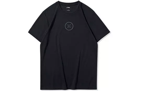 Футболка мужская черная Lining, черный