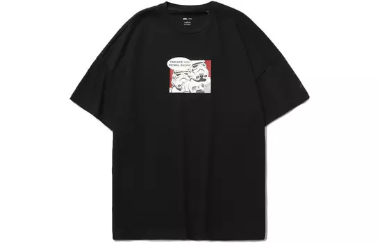 Футболка мужская черная Lining, черный