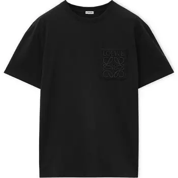 Футболка мужская черная Loewe, черный