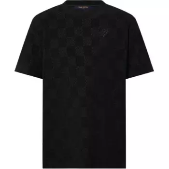 Футболка мужская черная Louis Vuitton, черный