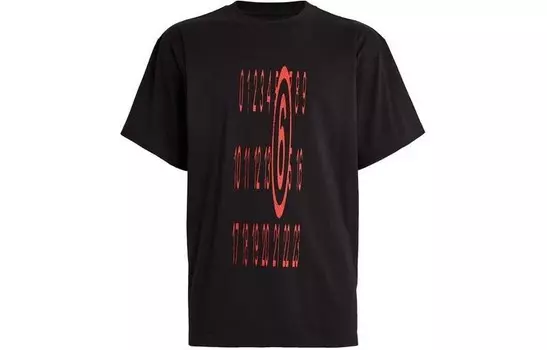Футболка мужская черная Mm6 Maison Margiela, черный
