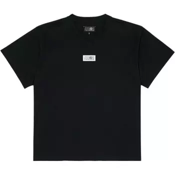 Футболка мужская черная Mm6 Maison Margiela, черный