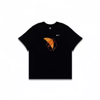Футболка мужская черная Nike, черный