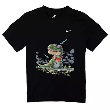 Футболка мужская черная Nike, черный