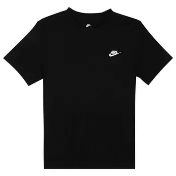 Футболка мужская черная Nike, черный
