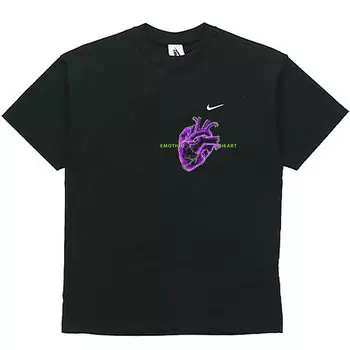 Футболка мужская черная Nike, черный