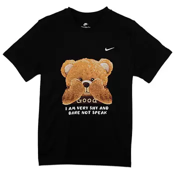 Футболка мужская черная Nike, черный