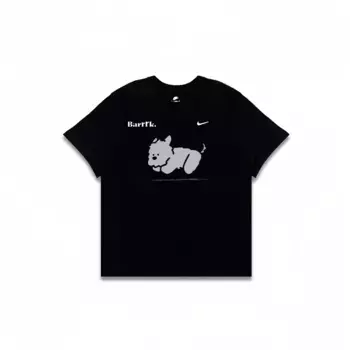 Футболка мужская черная Nike, черный
