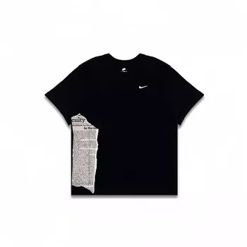 Футболка мужская черная Nike, черный