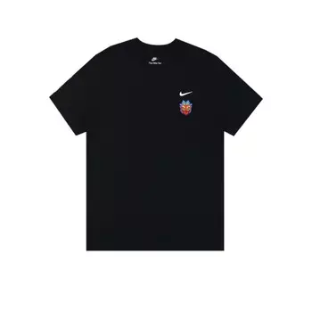 Футболка мужская черная Nike, черный