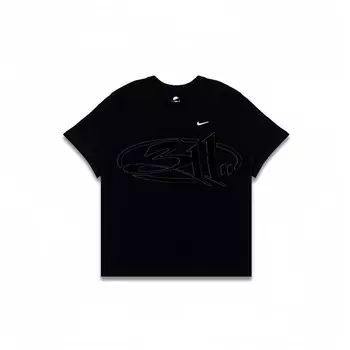 Футболка мужская черная Nike, черный