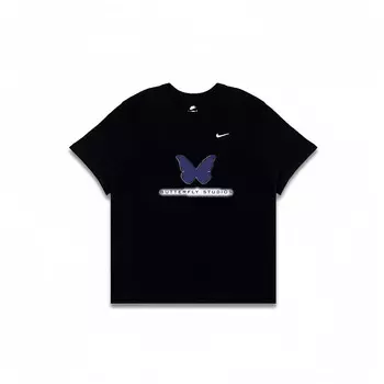 Футболка мужская черная Nike, черный