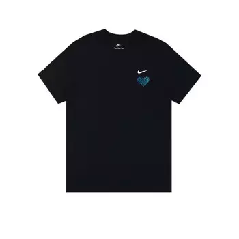Футболка мужская черная Nike, черный