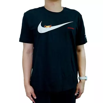 Футболка мужская черная Nike, черный