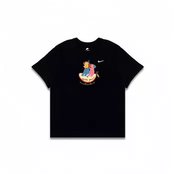 Футболка мужская черная Nike, черный