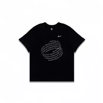 Футболка мужская черная Nike, черный