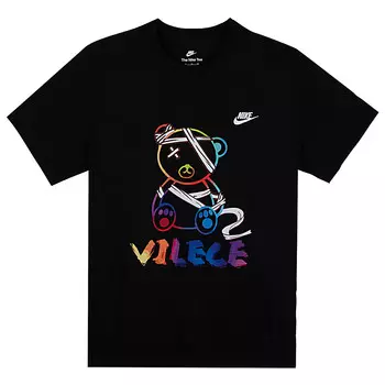 Футболка мужская черная Nike, черный