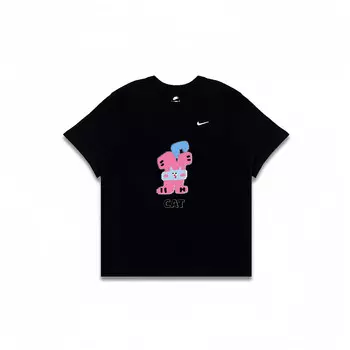 Футболка мужская черная Nike, черный