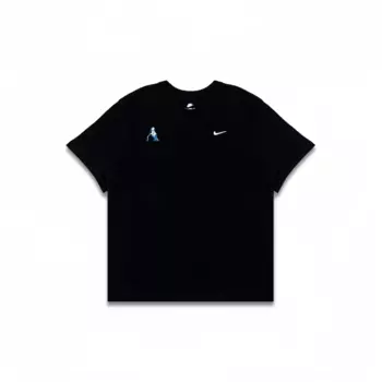 Футболка мужская черная Nike, черный