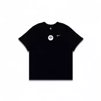 Футболка мужская черная Nike, черный