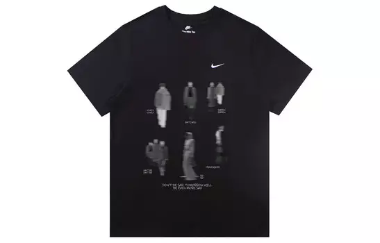 Футболка мужская черная Nike, черный