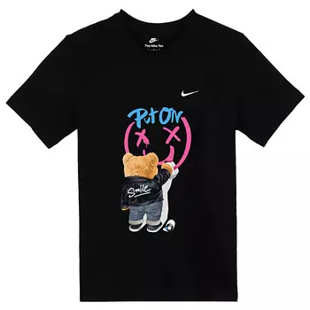 Футболка мужская черная Nike, черный