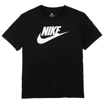 Футболка мужская черная Nike, черный