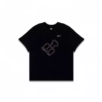Футболка мужская черная Nike, черный