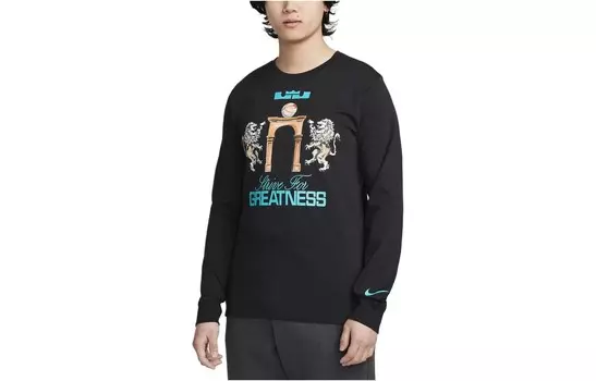 Футболка мужская черная Nike, черный