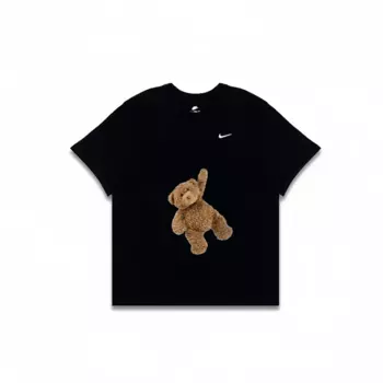 Футболка мужская черная Nike, черный
