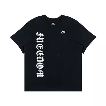 Футболка мужская черная Nike, черный
