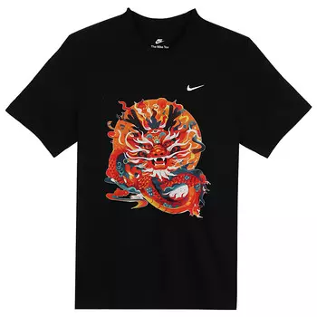 Футболка мужская черная Nike, черный