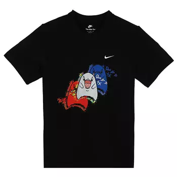 Футболка мужская черная Nike, черный