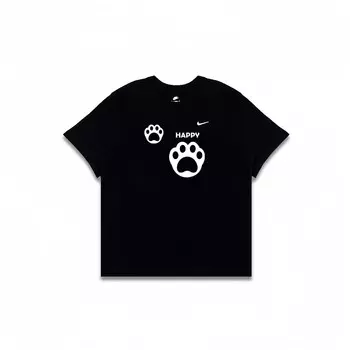 Футболка мужская черная Nike, черный