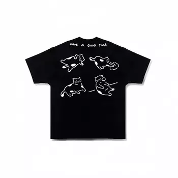 Футболка мужская черная Nike, черный