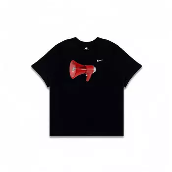 Футболка мужская черная Nike, черный