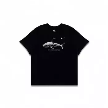 Футболка мужская черная Nike, черный