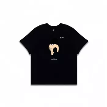 Футболка мужская черная Nike, черный