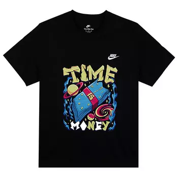 Футболка мужская черная Nike, черный