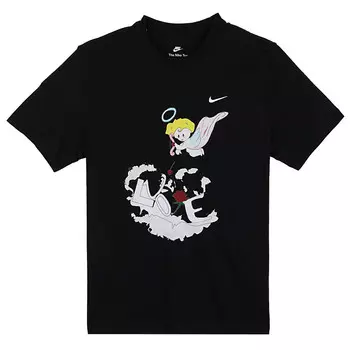 Футболка мужская черная Nike, черный