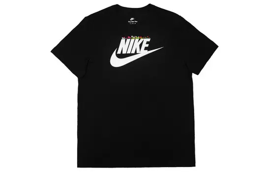 Футболка мужская черная Nike, черный